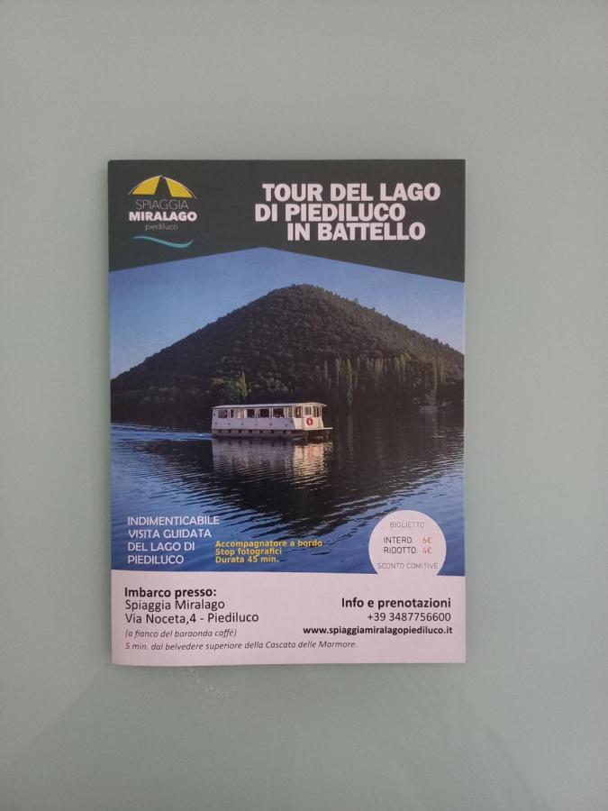 Il Girasole Del Lago Piediluco Kültér fotó